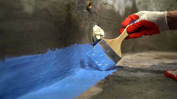 SJ Waterproofing Pros commercial waterproofing team near Lake George, MI